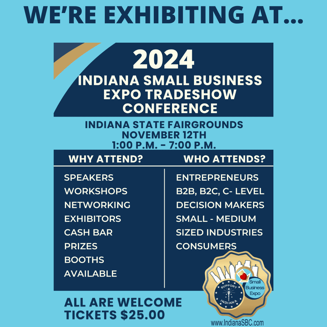2024 Indiana Small Business Expo graphic